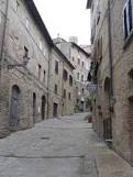 Via Porta all'Arco,la più antica strada di Volterra